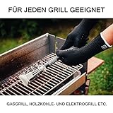 Garcon Profi Grillbürste aus 304 Edelstahl mit Schaber - Perfekt für Jeden Gas-, Holzkohle- und Elektro-Grill - 5