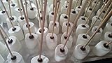 Marshmallow-Spieße aus Bambus. Extralange XXL Grillspieße. Perfekt zum Grillen, für Hotdogs, Würstchen und Lagerfeuer. 900mm x 5mm. 110 Stück - 7