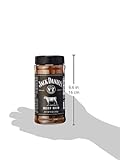 Jack Daniels Old No 7 Brand Rindfleisch Rub 255 g Dose - 6