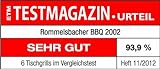 ROMMELSBACHER BBQ 2002 Gourmet Elektrogrill / Zuschaltbare Turbo-Grillzone / Antihaftbeschichtung QuanTanium / 1900 W / schwarz - 
