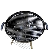 Kugelgrill Holzkohlegrill Standgrill Grill BBQ Smoker 47cm Ø Holzkohle Holzkohlegrill 