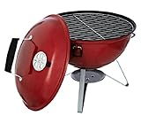 Activa 10971R Exklusiv Picknickgrill, Kohlegrill, ca. 43 x 36 x 36 cm, rot - 