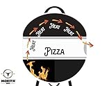 Smokin' PizzaRing - Komplettpaket für Pizza! Backe die perfekte Pizza in deinem Kugelgrill! - 