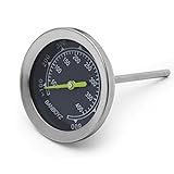Grillthermometer, Thermometer für den Ofen, Gewindedurchmesser 7,5 mm mit Rosette, Grillen, Backen, Ofen und Räucherofen (Bis zu 400 °C) (1) - 