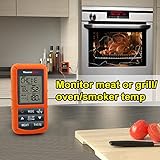 ThermoPro TP20 Digital BBQ Funk Thermometer Wireless mit 2 Temperaturfühlern für BBQ, Ofen und Grills - 