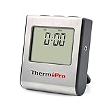 ThermoPro TP16 Digitales Bratenthermometer Ofenthermometer mit Timer für BBQ, Grill, Smoker - 