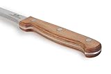 GA Homefavor 6-teiliges Steakmesser mit dreifach gestanzten Nieten, Steak Messer Set mit Holzgriffen in Geschenkbox Verpackung - 